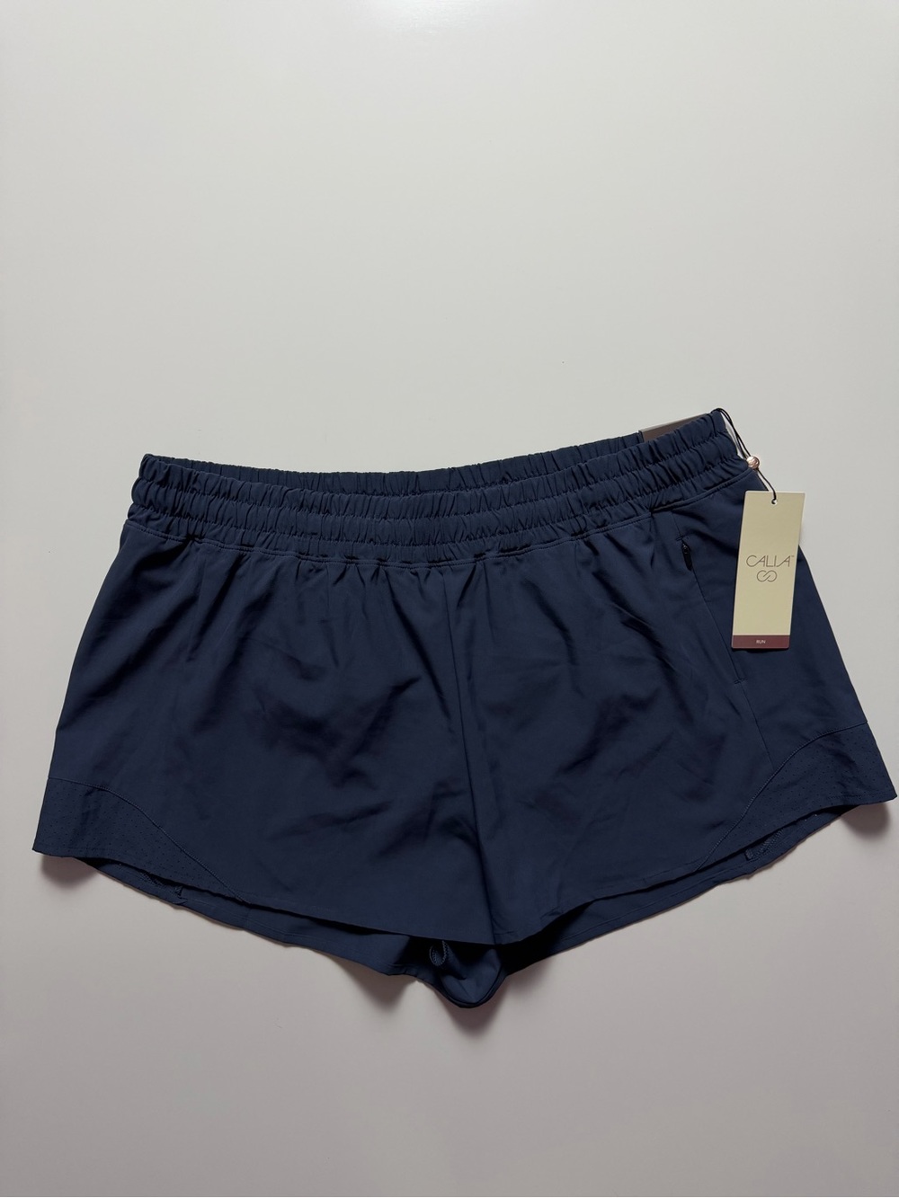 NWT Calia Infinity Shorts Lined Running Shorts, Blue, Size L